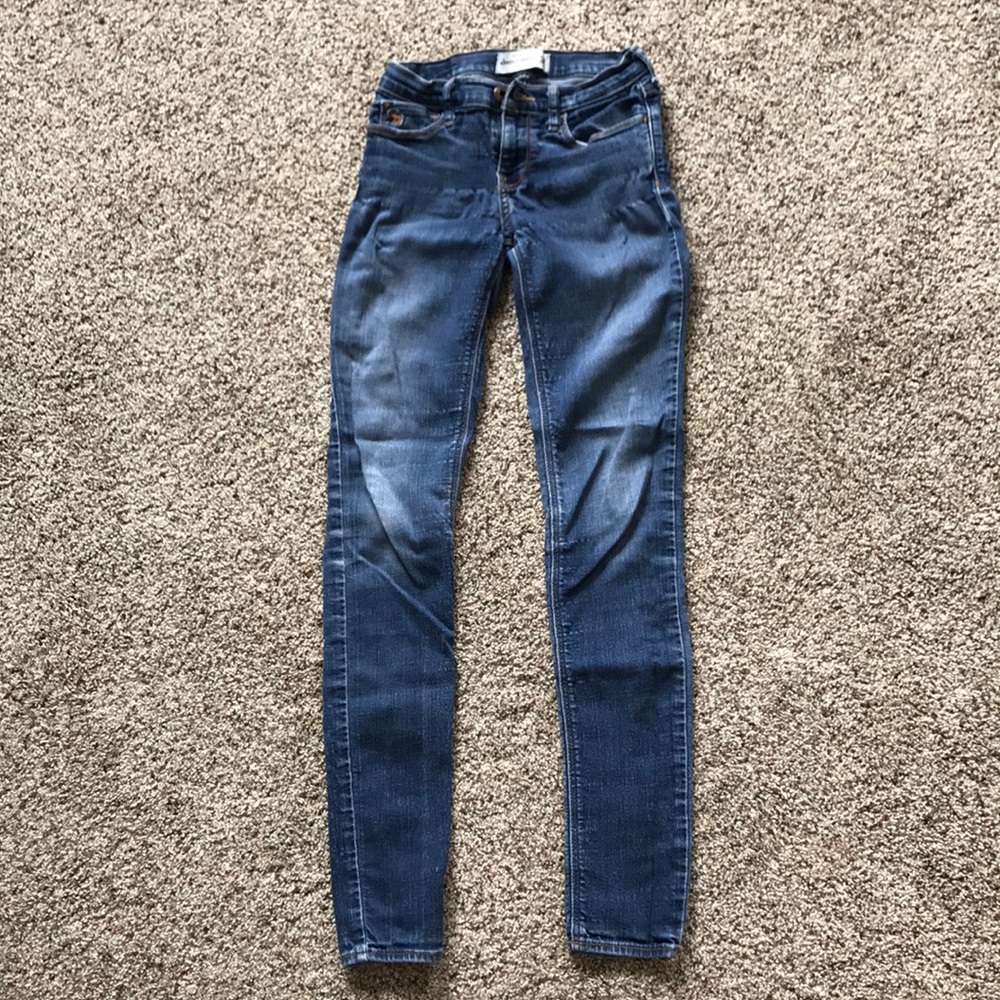 Abercrombie kids skinny jeans
